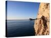 Cliff, Capo Noli, Liguria, Italy-Vincenzo Lombardo-Stretched Canvas