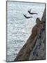 Cliff Divers, Guerrero, Mexico-Russell Gordon-Mounted Photographic Print