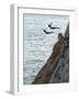 Cliff Divers, Guerrero, Mexico-Russell Gordon-Framed Photographic Print