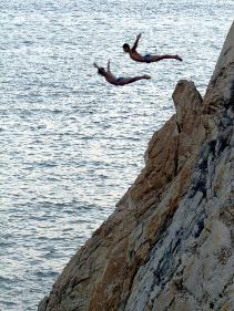 'Cliff Divers, Guerrero, Mexico' Photographic Print - Russell Gordon ...