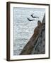 Cliff Divers, Guerrero, Mexico-Russell Gordon-Framed Photographic Print