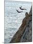 Cliff Divers, Guerrero, Mexico-Russell Gordon-Mounted Photographic Print