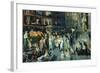 Cliff Dwellers-George Bellows-Framed Art Print