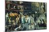 Cliff Dwellers-George Bellows-Mounted Art Print