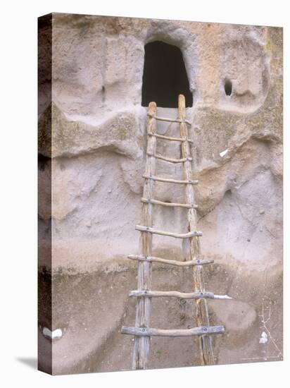 Cliff Dwellings, Bandelier, New Mexico, USA-Rob Tilley-Stretched Canvas