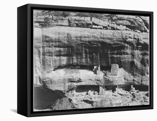 Cliff Dwellings "Mesa Verde National Park" Colorado "1941." 1941-Ansel Adams-Framed Stretched Canvas