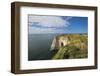 Cliff, Etreta, France-Massimo Borchi-Framed Photographic Print