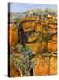 Cliff Face-Margaret Coxall-Stretched Canvas