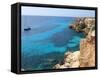 Cliff, Favignana, Sicily, Italy, Mediterranean, Europe-Vincenzo Lombardo-Framed Stretched Canvas