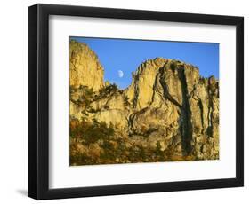 Cliff Formation, Monongahela National Forest West Virginia, USA-Charles Gurche-Framed Photographic Print