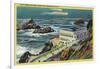 Cliff House and Seal Rocks - San Francisco, CA-Lantern Press-Framed Art Print