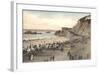 Cliff House and Seal Rocks-null-Framed Art Print