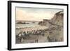 Cliff House and Seal Rocks-null-Framed Art Print