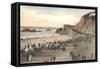 Cliff House and Seal Rocks-null-Framed Stretched Canvas