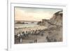 Cliff House and Seal Rocks-null-Framed Art Print