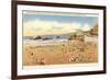 Cliff House Beach, Seal Rocks, San Francisco, California-null-Framed Premium Giclee Print