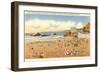 Cliff House Beach, Seal Rocks, San Francisco, California-null-Framed Art Print
