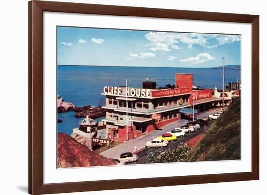 Cliff House-null-Framed Art Print