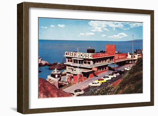 Cliff House-null-Framed Art Print