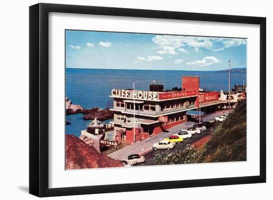 Cliff House-null-Framed Art Print