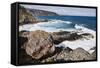 Cliff Line, Cape Du Couedic, Flinders Chase National Park, Kangaroo Island, Australia-Martin Zwick-Framed Stretched Canvas