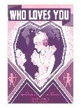 Song Sheet Cover: Who Loves You-Cliff Miska-Laminated Art Print