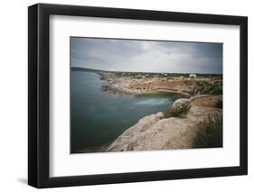 cliff of Formentera-Nadja Jacke-Framed Photographic Print