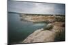 cliff of Formentera-Nadja Jacke-Mounted Photographic Print