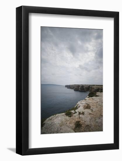 cliff of Formentera-Nadja Jacke-Framed Photographic Print