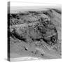 Cliff on the Surface of Mars-Stocktrek Images-Stretched Canvas