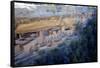 Cliff Palace Ancestral Puebloan Ruins at Mesa Verde National Park, Colorado-Richard Wright-Framed Stretched Canvas