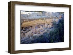 Cliff Palace Ancestral Puebloan Ruins at Mesa Verde National Park, Colorado-Richard Wright-Framed Photographic Print