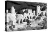 Cliff Palace at Mesa Verde BW-Douglas Taylor-Stretched Canvas