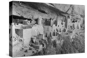 Cliff Palace at Mesa Verde-W.R. Chapline-Stretched Canvas