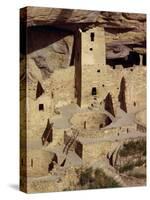 Cliff Palace Dating from Between 1200 and 1300 Ad at Mesa Verde, Colorado, USA-Rawlings Walter-Stretched Canvas