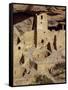 Cliff Palace Dating from Between 1200 and 1300 Ad at Mesa Verde, Colorado, USA-Rawlings Walter-Framed Stretched Canvas