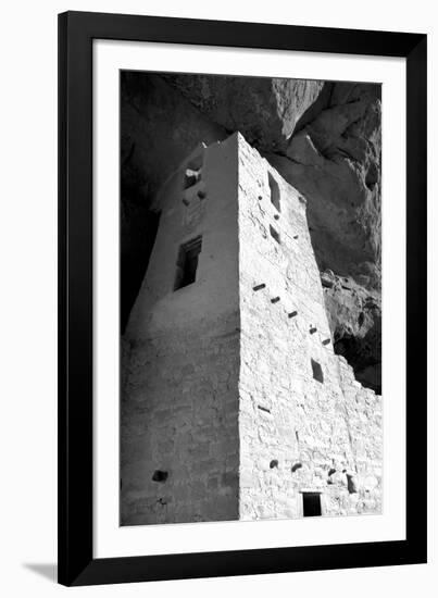 Cliff Palace Detail I BW-Douglas Taylor-Framed Photographic Print