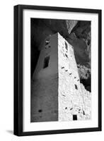 Cliff Palace Detail I BW-Douglas Taylor-Framed Photographic Print