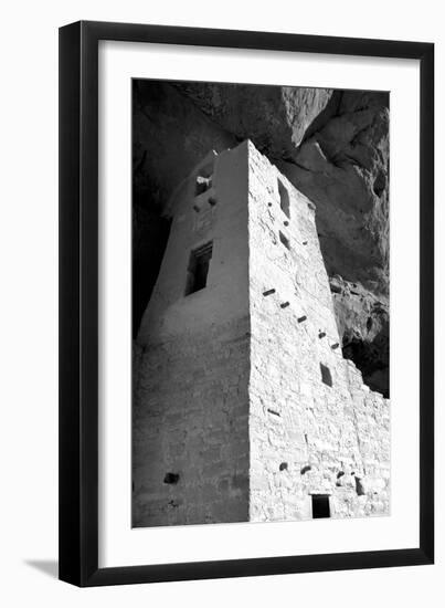 Cliff Palace Detail I BW-Douglas Taylor-Framed Photographic Print