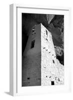 Cliff Palace Detail I BW-Douglas Taylor-Framed Photographic Print