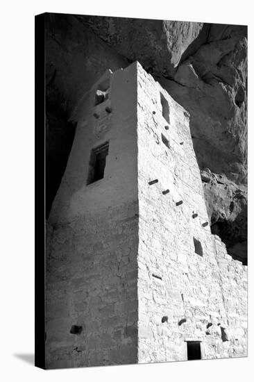 Cliff Palace Detail I BW-Douglas Taylor-Stretched Canvas