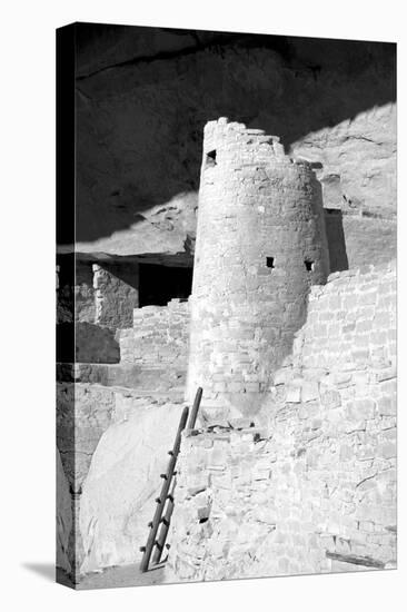 Cliff Palace Detail II BW-Douglas Taylor-Stretched Canvas