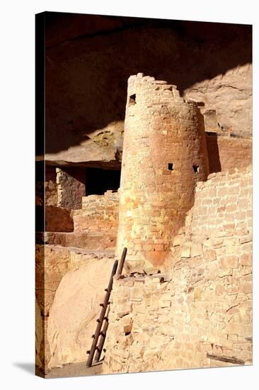 Cliff Palace Detail II-Douglas Taylor-Stretched Canvas