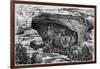 Cliff Palace in Cliff Palace Canyon, Southwest Colorado, USA, 1901-null-Framed Giclee Print