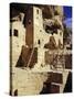 Cliff Palace, Mesa Verde, Anasazi Culture, Colorado, USA-Walter Rawlings-Stretched Canvas