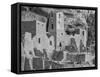 Cliff Palace, Mesa Verde, Colorado, USA-John Ford-Framed Stretched Canvas