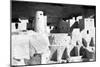 Cliff Palace Ruins BW-Douglas Taylor-Mounted Premium Photographic Print