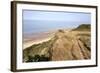 Cliff Path from Cromer to Overstran, Norfolk, England, United Kingdom, Europe-Mark Sunderland-Framed Photographic Print