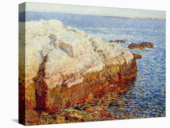 Cliff Rock, Appledore, 1903-Childe Hassam-Stretched Canvas