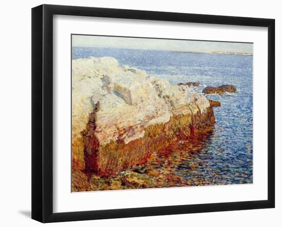 Cliff Rock, Appledore, 1903-Childe Hassam-Framed Giclee Print